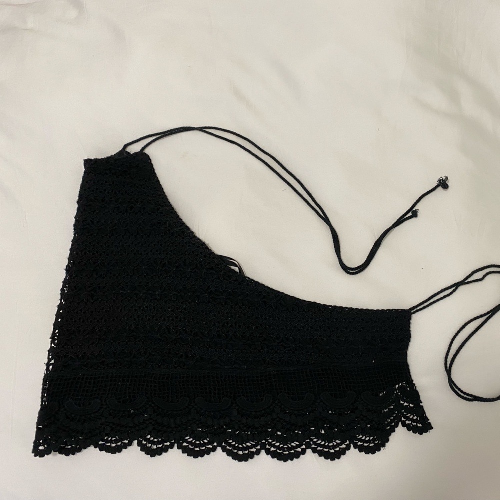 Lace Halter Top - Picture 2 of 3